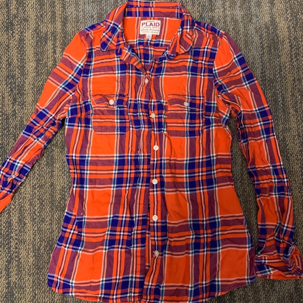 Like New Old Navy Plaid Shirt